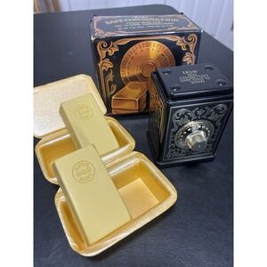 Vintage Avon Safe Combination Change Bank Two "Tai Winds" Soaps New Collectible
